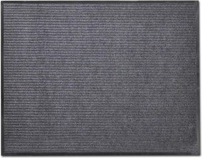 vidaXL szürke PVC lábtörlő 90 x 60 cm