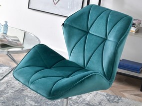 Fotel Velma S (türkiz + króm). 1110462