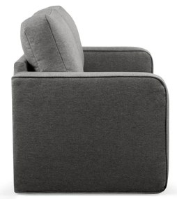 Szürke kinyitható kanapé 160 cm Come – Bobochic Paris