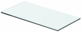 40x15 cm átlátszó panel üvegpolc