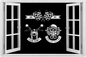 Poszterek 60x40 Motorkerékpáros hangulat