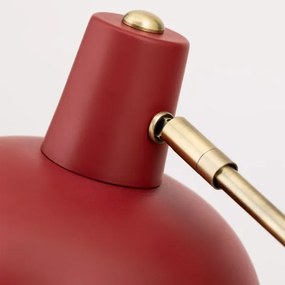 Orion - Asztali lámpa FEDRA 1xE14/40W/230V piros/sárgaréz