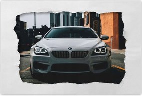 Poszter 60x40 Fehér sport Bmw