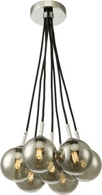 Dar Lighting Elpis ELP342-01 Függőlámpa 7x25w/g9 ip20