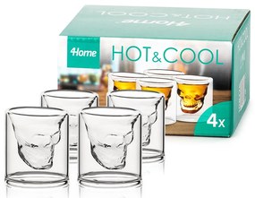 4Home Skull Hot&Cool stampedli, 20 ml, 4 db