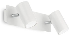 IDEAL LUX SPOT fali lámpa, max. 2x50W, GU10 foglalattal, fehér, 156736