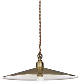 Ideal Lux - Csillár zsinóron CANTINA 1xE27/42W/230V átm. 35 cm bronz