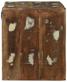TV szekrény 60x32x36 cm Tömör fa újrahasznosított