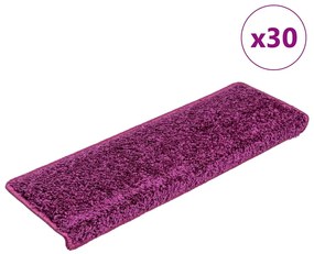 30 db lila lépcsőszőnyeg 65 x 21 x 4 cm