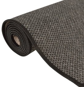 antracitszürke szizálhatású futószőnyeg 80 x 300 cm