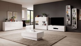 TV asztal Tamie Typ 41 (fehér+ fényes fehér). 1030379