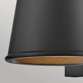 Hinkley lighting modern kültéri fali lámpa hans fekete elshk-hans-s-blk IP44