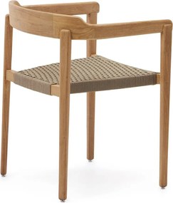 Natúr színű tömörfa kerti szék Icaro – Kave Home