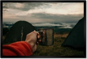 Poszterek keretben 60x40 Fém túlélő bögre