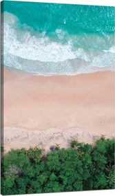 Vászonkép Tengerpart Hullámok Víz Természet 70x120 cm