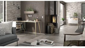 Íróasztal tölgyfa dekorral 145x81 cm Oslo - Tvilum