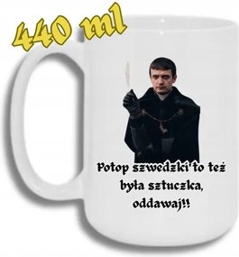 Bögre Fehér Nagy 440ML Vicces Ajándék 1670 Svéd Özönvíz