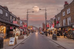 Poszter 30x20cm Camden főutca, Assaf Frank