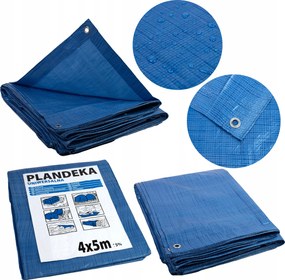 Vízálló, Erősített Takaróponda 4X5M Kerti Használatra