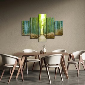 Kép - Bambusz erdő (150x105 cm)