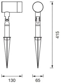 Ledvance - Kültéri lámpa ENDURA CLASSIC 1xGU10/35W/230V IP54