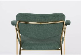 Sötétzöld étkezőszék szett 2 db-os Jolien – White Label