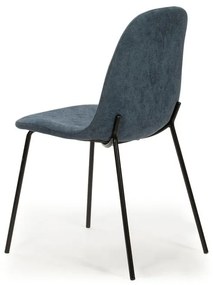 Kék étkezőszék szett 4 db-os Renne – Marckeric