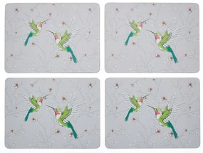 Parafa tányéralátét szett 4 db-os 29x21.5 cm Hummingbirds – Cooksmart ®