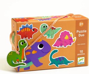 Párosító puzzle - Dinócskák - Duo Dinos