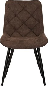 Étkezőszék, barna, szövet, CT-382 BR2