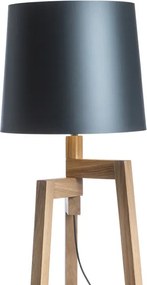 RENDL CONNY 35/30 állólámpa búra Monaco petróleumkék/ezüst PVC max. 23W