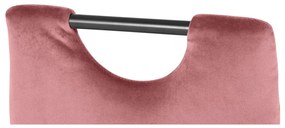 Sötét rózsaszín bársony étkezőszék szett 2 db-os Mandy – Støraa