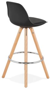 Anau fekete bárszék, ülésmagasság 64 cm - Kokoon