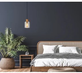 Globo 15768 - Kábeles függeszték ALEIDIS 1xE27/25W/230V átm. 12 cm