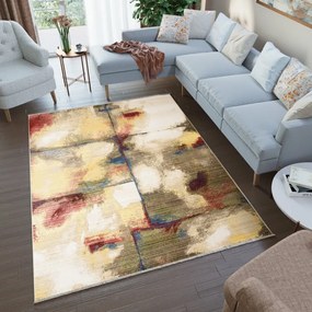 Eredeti szőnyeg absztrakt mintával a nappaliba Šírka: 160 cm | Dĺžka: 225 cm