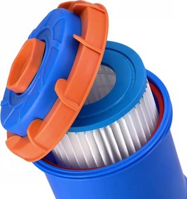 Deuba Medencés szűrőszivattyú MZP90 kék/narancssárga 3 800 l/h