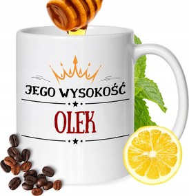 Bögre Olek Férj Barátjának Ajándék Nyomtatott Fehér 330ml
