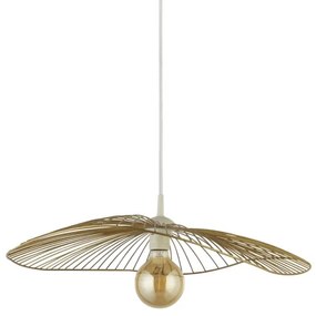 Searchlight 88550GO - Csillár zsinóron WAVE 1xE27/60W/230V arany