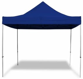 GARTHEN Kerti pavilon PROFI 3 x 3 m kék + 4 oldalfal