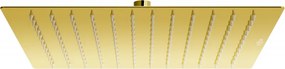 Mexen Slim 30 x 30 cm-es esőztető, arany - 79130-50