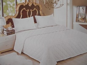 Sanzon nagyméretű ágytakaró paplan fehér 200 x 230 cm