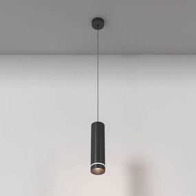 MAYTONI P085PL-12W4K-B ORLO Hengeres Függesztett Lámpa Fekete LED IP20