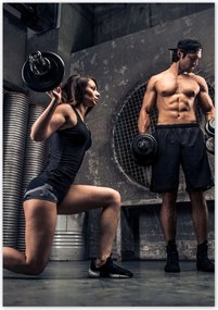 Poszterek 70x100 Illegális edzőterem Je Ba