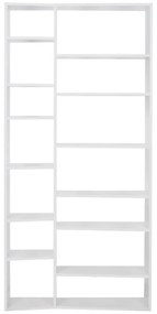 Fehér könyvespolc 108x224 cm Valsa – TemaHome