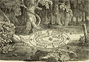 Dekoratív Fotótapéta Hálószobába Varázslatos kör 208x146 Ragasztó