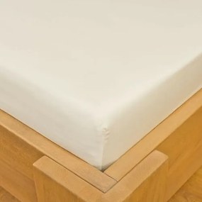 Kvalitex szatén lepedő elasztikus krémmel, 100 x 200 cm