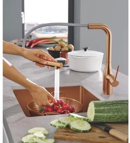 GROHE 30270DL0 - ESSENCE bronz mosogatócsaptelep