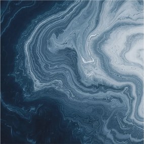 Stílusos Dekoratív Fotótapéta Flizelin Kék hullámok 250x250 Ragasztó