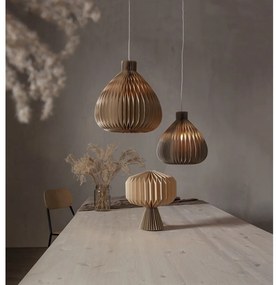 Világosbarna lámpabúra ø 38 cm Honeycomb – Star Trading