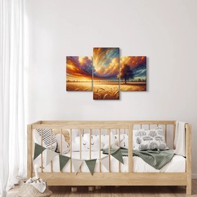 Kép – Fa a mezőn (90x60 cm)